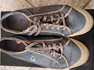 Scarpe uomo grigie Le Coq Sportif. Numero 42 EUR.