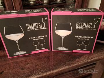 set 4 bicchieri calici  Riedel 