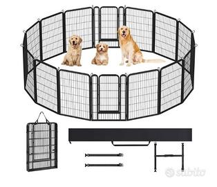 Recinto per cani  16 pezzi