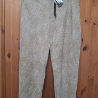 pantaloni donna Calzedonia beige con cartellino