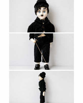 Bambola Pierrot da collezione