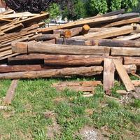 Travi in larice e abete