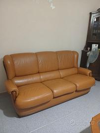  salotto in pelle