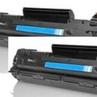 Kit 2 TONER per HP CE278a 78a PRO p1560 p1566 n p1