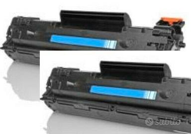 Kit 2 TONER per HP CE278a 78a PRO p1560 p1566 n p1