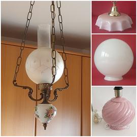 Base per lampada da tavolo, lampadaro e paralumi