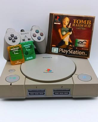 Console Sony PlayStation 1 PS1 Completa Testata
