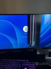 Monitor G3 Odyssey rotto