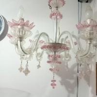 Lampadario da soffitto Murano