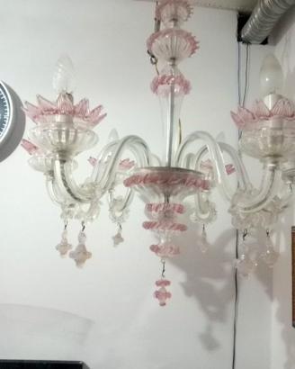 Lampadario da soffitto Murano