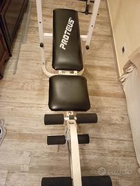 panca piana inclinabile 