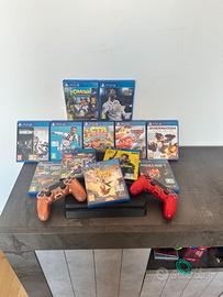PS4 Slim 1TB + 2 Controller + 12 Giochi Inclusi