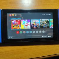 Nintendo switch completa di tutti gli accessori