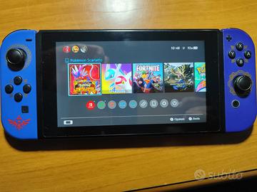 Nintendo switch completa di tutti gli accessori
