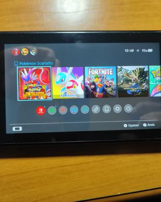 Nintendo switch completa di tutti gli accessori