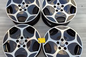 4 Cerchi In Lega Alfa Romeo Stelvio Tonale Da 17
