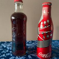 Bottiglie da collezione Coca Cola piene