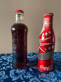 Bottiglie da collezione Coca Cola piene