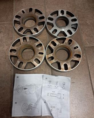 4 Distanziali ruote a 5 fori sp. 20 mm con viti