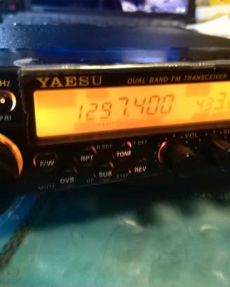 radio yaesu  ft 6200  uhf   1.2 ghz radioamatori