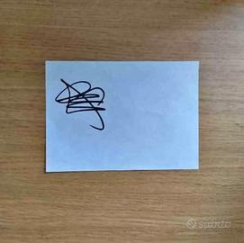 Autografo firma foto Sebastian Vettel formula 1 pi