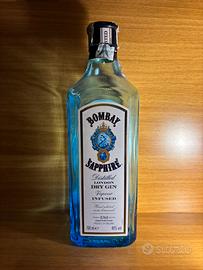 Bottiglia gin bombay sapphire 700ml vuota