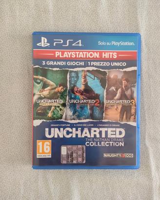 Videogioco Uncharted (1, 2, 3) PS4