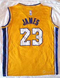 Canotta Basket NBA Los Angeles Lakers 23 LeBron Ja