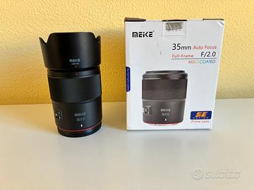 Meike 35mm f2 STM SE attacco Nikon Z garanzia 2028