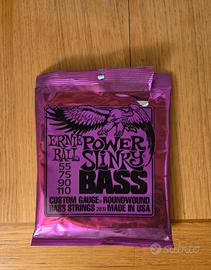 Corde Basso Ernie Ball Power Slinky Bass