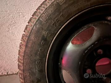 kit ruota di scorta VW Polo del 1990 155/70 R13
