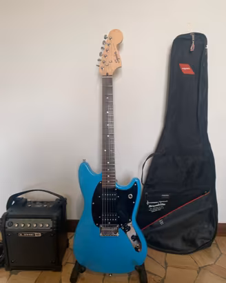 Squier sonic mustang hh piu ampli line 6 spider po