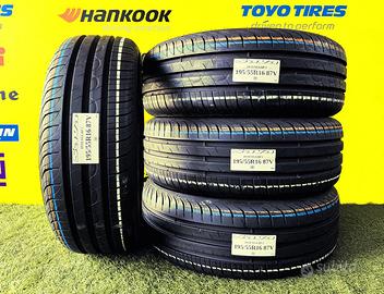 X4: Estive 195/55R16 87V -FULDA- al 90% e 95%