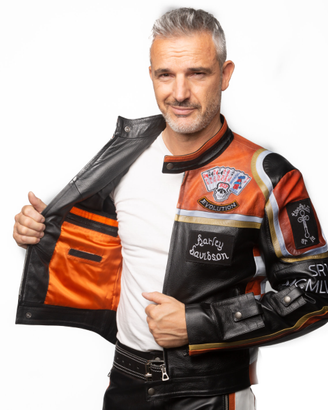 Giacca in pelle Harley Davidson & Marlboro Man