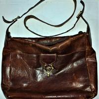 Borsa a tracolla vintage The Bridge in pelle