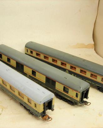 LIMA  3  VAGONI ITALIANI  FS