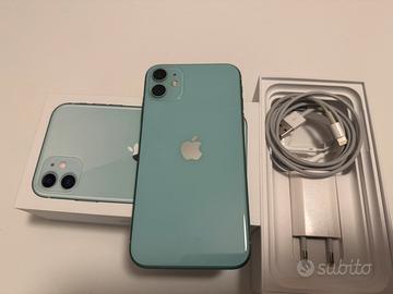 Iphone 11 64gb verde acqua