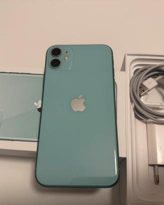 Iphone 11 64gb verde acqua