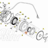 Ruota libera Aprilia Pegaso 650 IE AP0659118