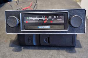 Autoradio epoca originale W Maggiolone con logo W