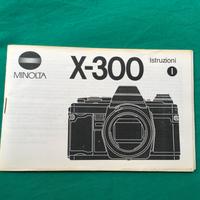 Minolta X300 Macchina fotografica completa piacenz