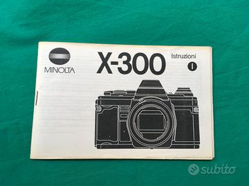 Minolta X300 Macchina fotografica completa piacenz