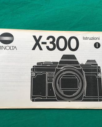 Minolta X300 Macchina fotografica completa piacenz