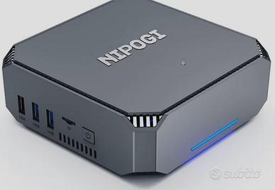 NiPoGi AK2 Plus Mini PC 16GB DDR4 1TB M.2 SSD, 12