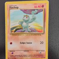 machop anni 90 carte pokemon