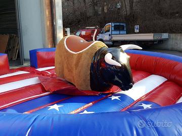 TORO MECCANICO GONFIABILE PER BAMBINI