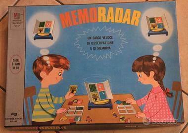 Gioco in scatola Memo Radar 1968 MB giochi