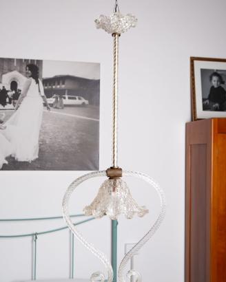 Lampadario sospensione Barovier Murano Italia