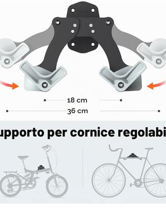 Portabici da Muro Salvaspazio