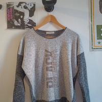 Maglione Giyas grigio con strass